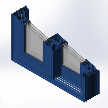 Создание 3d-модели дверного блока ТПТ-72ПС в SolidWorks