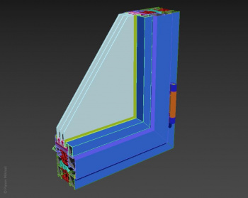 Конвертация модели окна в 3ds max