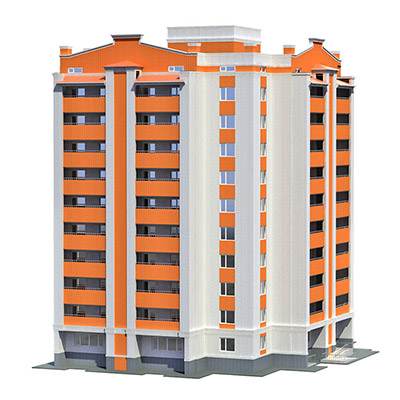 Модель многоэтажки