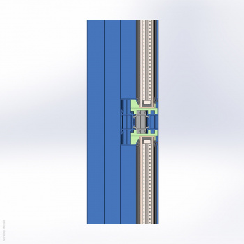 Создание 3d-модели фасада ТПТ-65В в SolidWorks