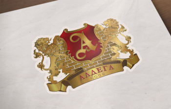 Логотип для строительной компании «АЛДЕГА»