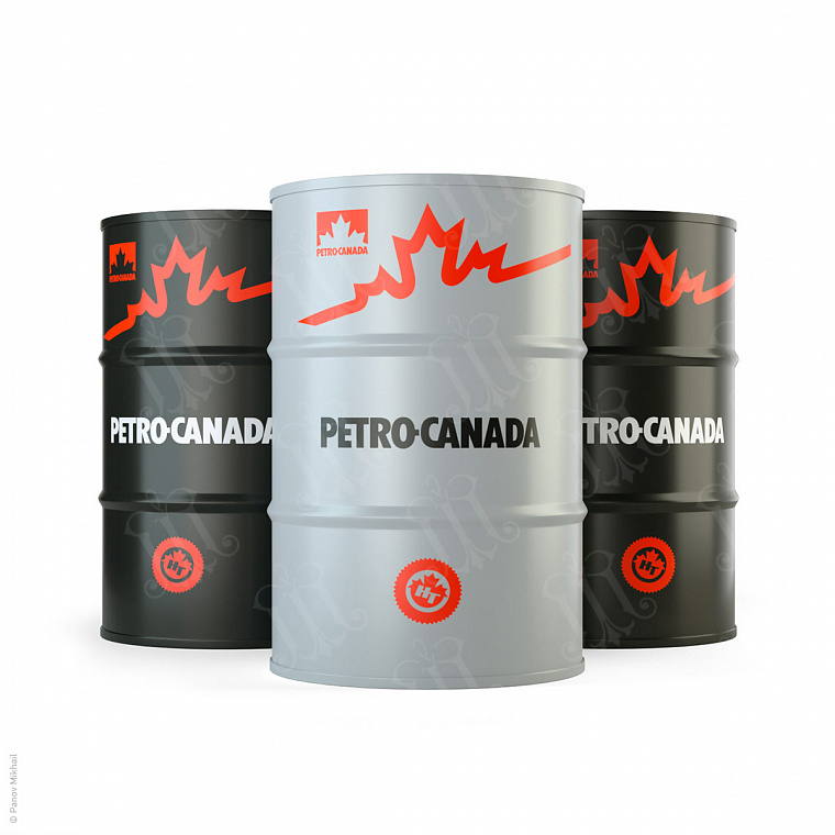 3D-визуализация бочек (208 л) с маслом Petro-Canada