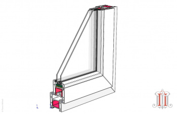 Создание модели окна в SolidWorks