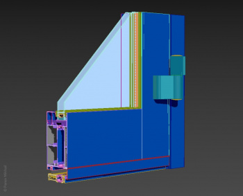 Конвертация модели двери ТПТ-65 в 3ds max