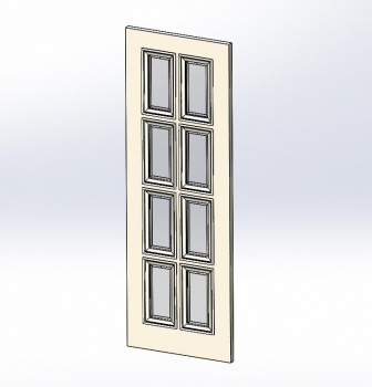 Моделирование двери «Elegance» в SolidWorks