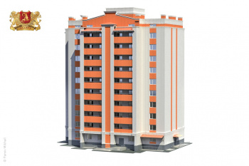 Визуализация многоэтажки в Vray
