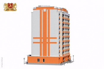 Визуализация многоэтажного дома