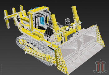 Модель бульдозера LEGO 8275