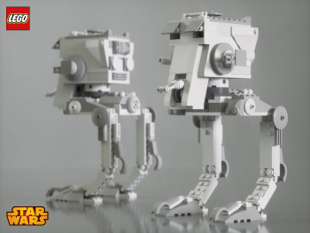 Моделирование робота LEGO AT-ST