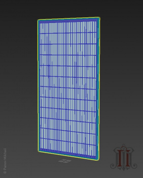 Создание модели солнечной панели в 3ds max