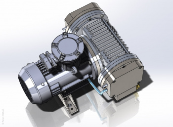 Доработка CAD-модели насоса НВМК-20ХкВ в SolidWorks