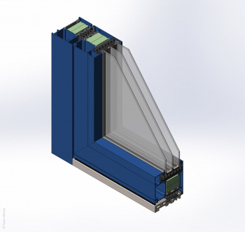 Создание 3d-модели двери ТПТ-95 в SolidWorks